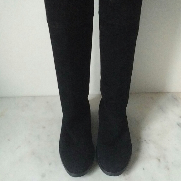 DOLCE + GABBANA - luxe silky soft black suede logo - Picture 3 of 12